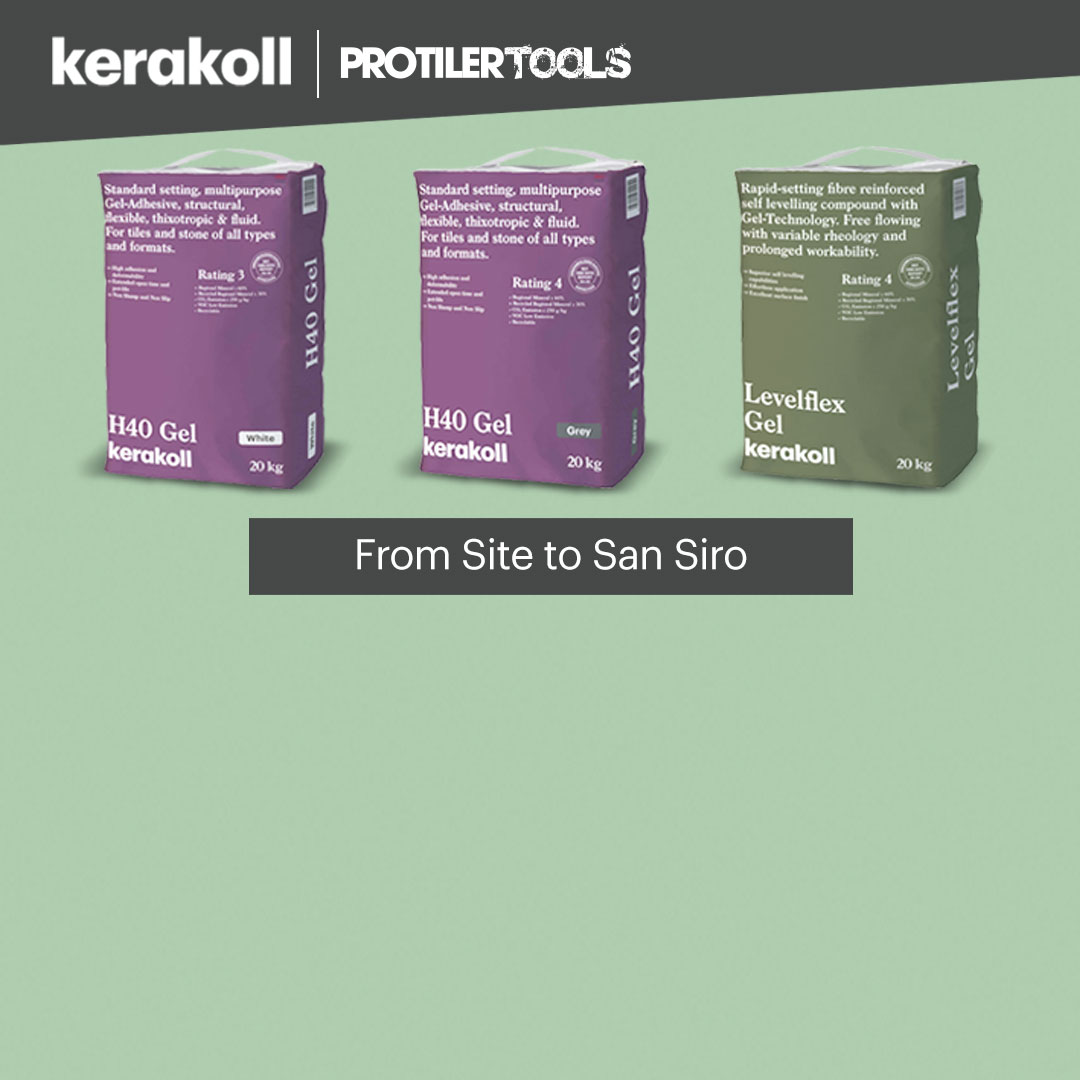 From Site To San Siro: Win With Pro Tiler Tools & Kerakoll - featured image