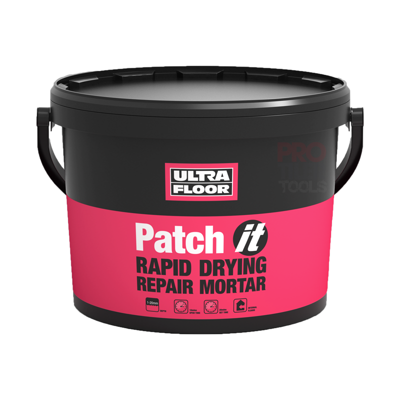 Ultra Floor Patch It Rapid Drying Repair Mortar 10kg Tub