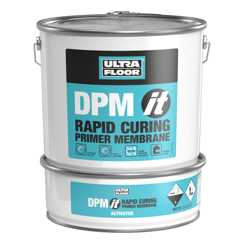 Ultra Floor DPM It Two-Part Rapid Curing Primer Membrane (Choice of Size)