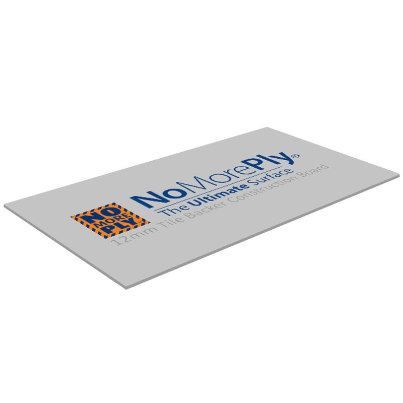No More Ply 12mm Tile Backer Construction Board 1200 x 800mm