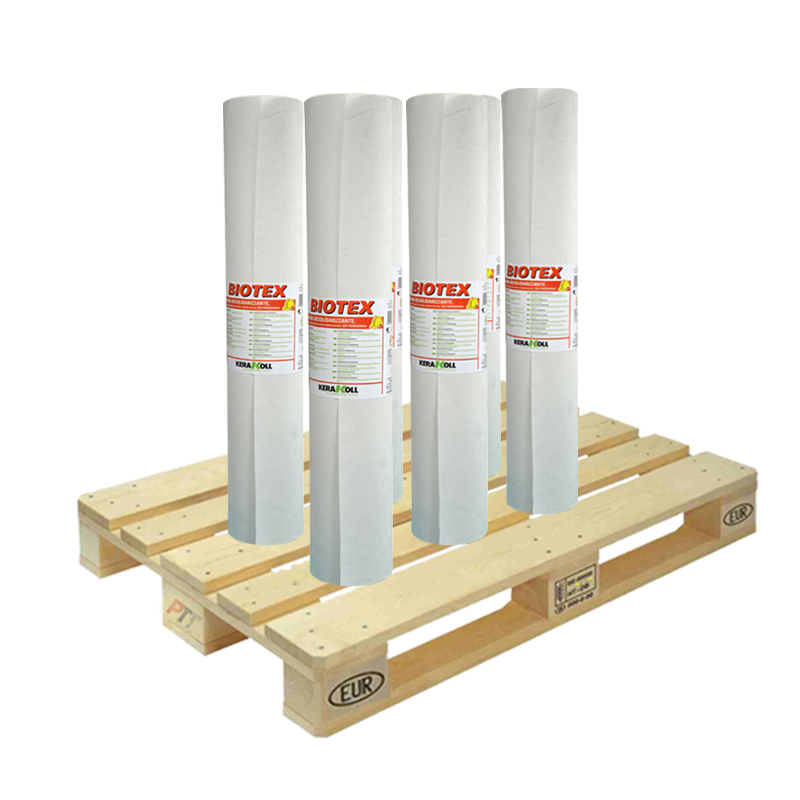 Kerakoll BIOTEX Reinforced Anti-Cracking Membrane (was Idrobuild) Pallet Of 6 x 50m2 Rolls