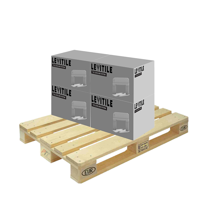 Levitile Tile Levelling System 1.5mm Tile Spacers Pallet (30000 Clips)