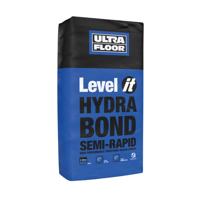 Ultra Floor Level It Hydra Bond Semi-Rapid High Performance Smoothing Underlayment 20kg