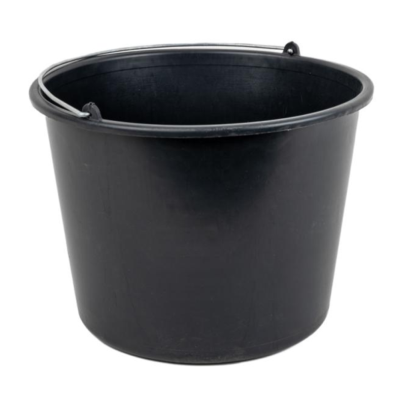 Kubala Black Plastic Bucket