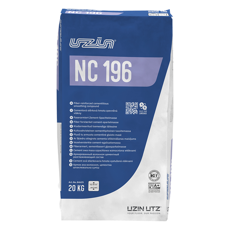 UZIN NC 196 Fibre-Reinforced Smoothing & Levelling Compound 20kg