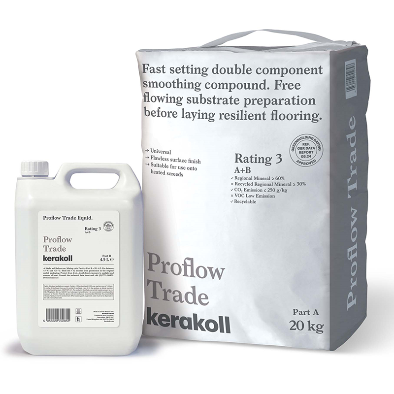 Kerakoll Proflow Trade Fast Setting Double Component Smoothing Compound 20kg