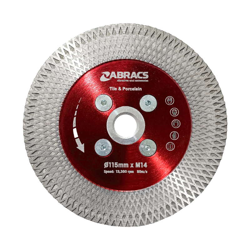 Abracs Tile & Porcelain Cut Grind Blade 115mm