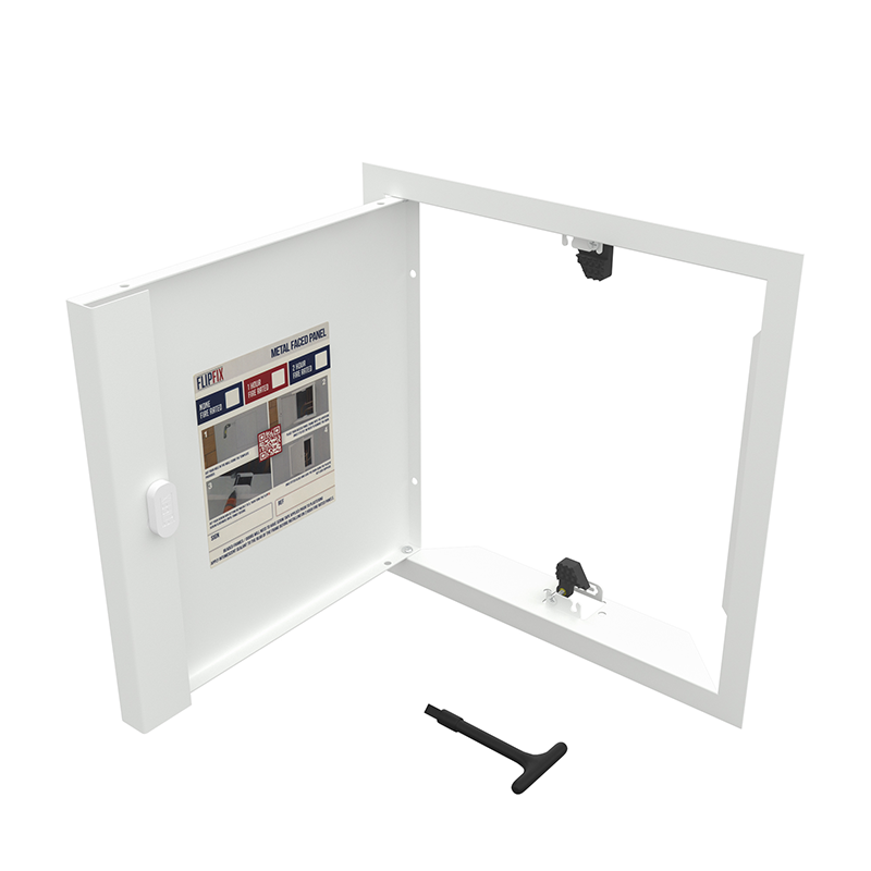コロ助なり Rapid Access Dual-Purpose FlipFix Metal Faced Non-Fire Rated