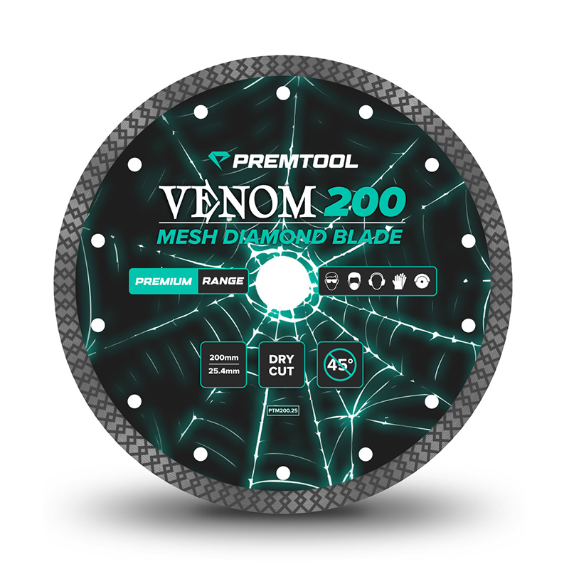 PREMTOOL Venom Premium Mesh Diamond Blade