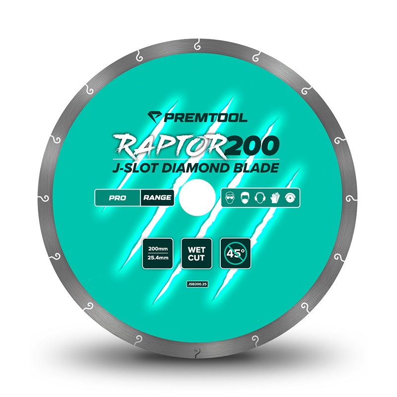 PREMTOOL Raptor Pro J-Slot Diamond Blade