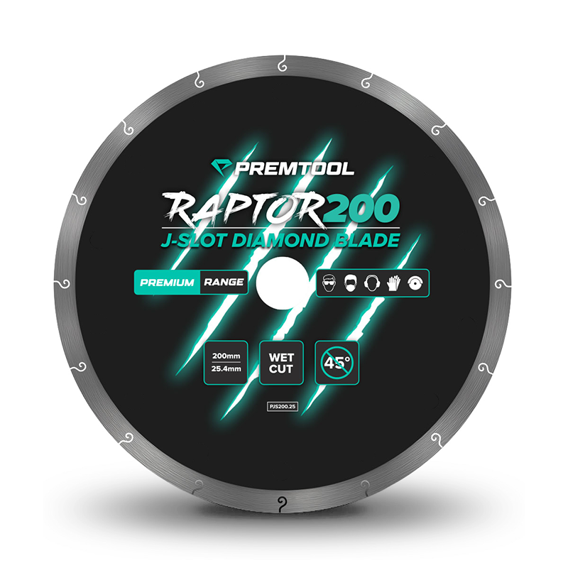 PREMTOOL Raptor Premium J-Slot Diamond Blade