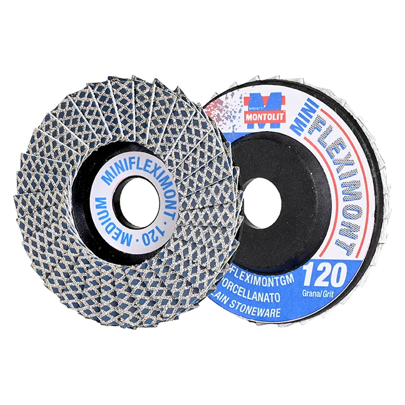 Montolit MINIFLEXIMONT Diamond Flap Disc For Mini Angle Grinders