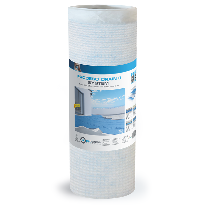 Progress PRODESO DRAIN 8 Waterproof Draining Uncoupling Membrane 1m²