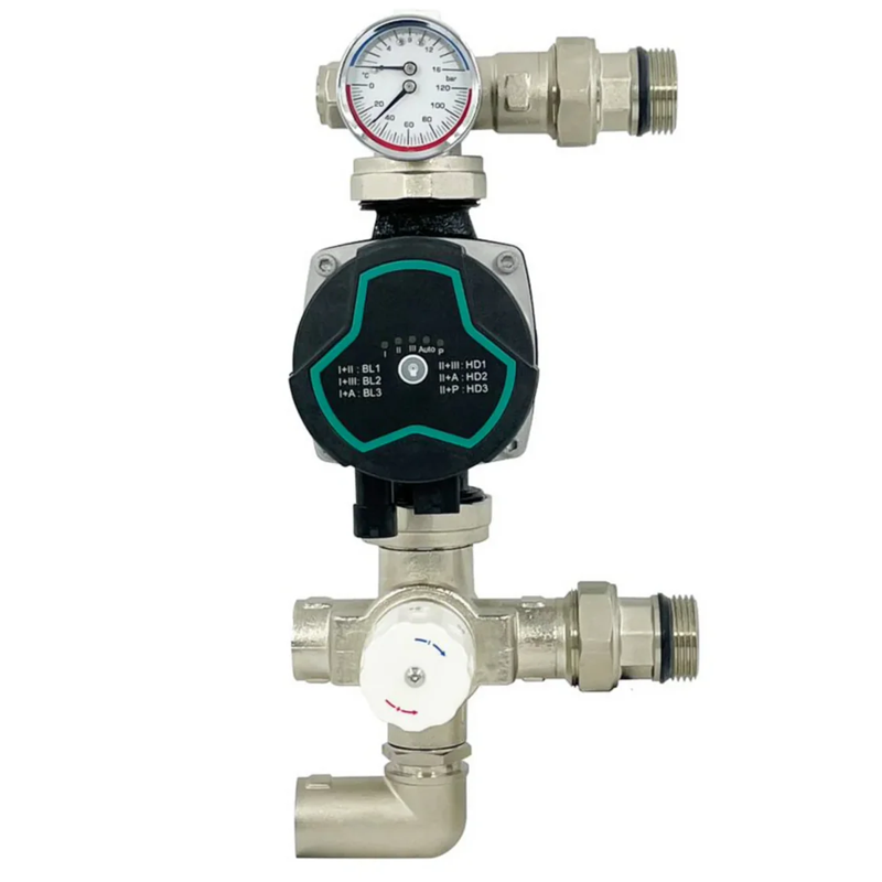 Amber Bastion Pump with Mixing Valve