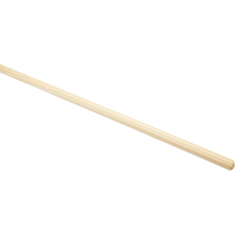 ProDec 1200mm Pine Wood Broom Handle PMHD001