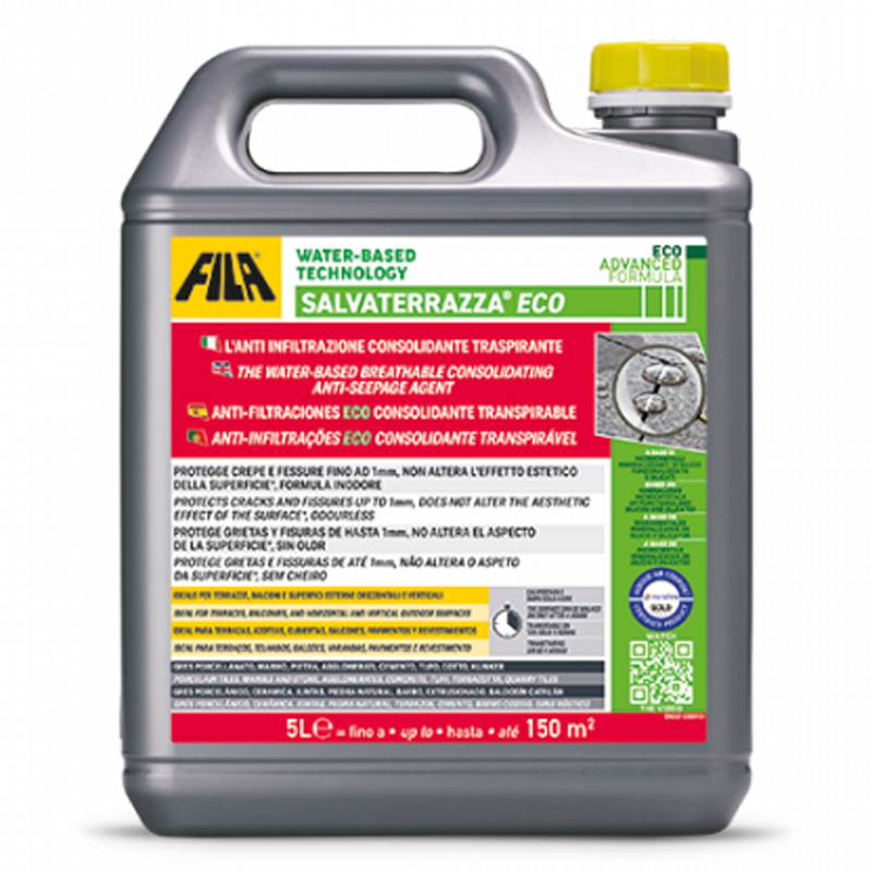 Fila SALVATERRAZZA ECO The Water-Based Breathable Consolidating Anti-Seepage Agent 5L