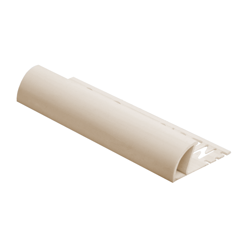 Round Edge Plastic Tile Trim Peach ETR by Genesis