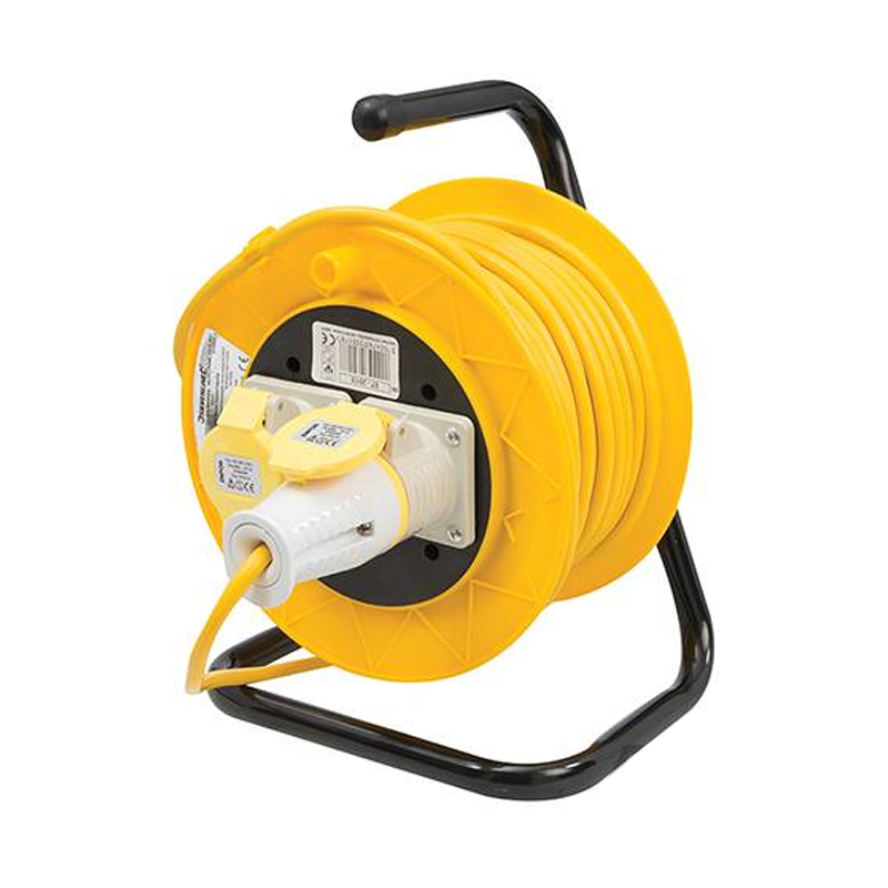 Silverline 110v Extension Reel 25m