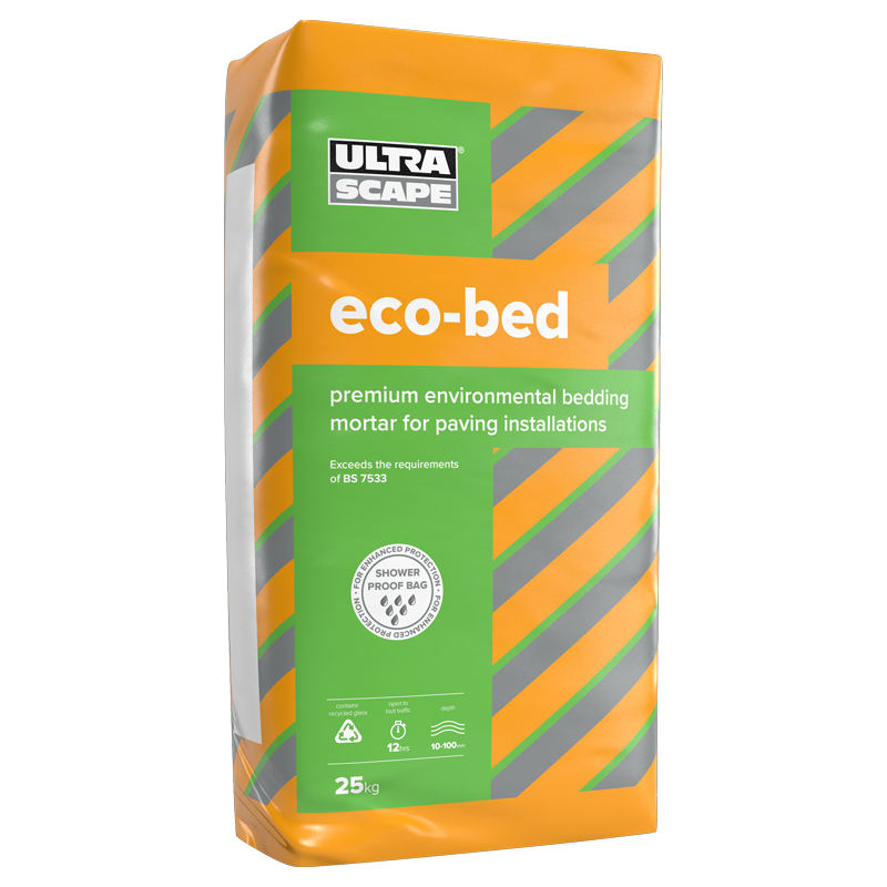 Ultra Scape Eco-Bed Eco-Friendly Fine Bedding Mortar For Paving 25kg