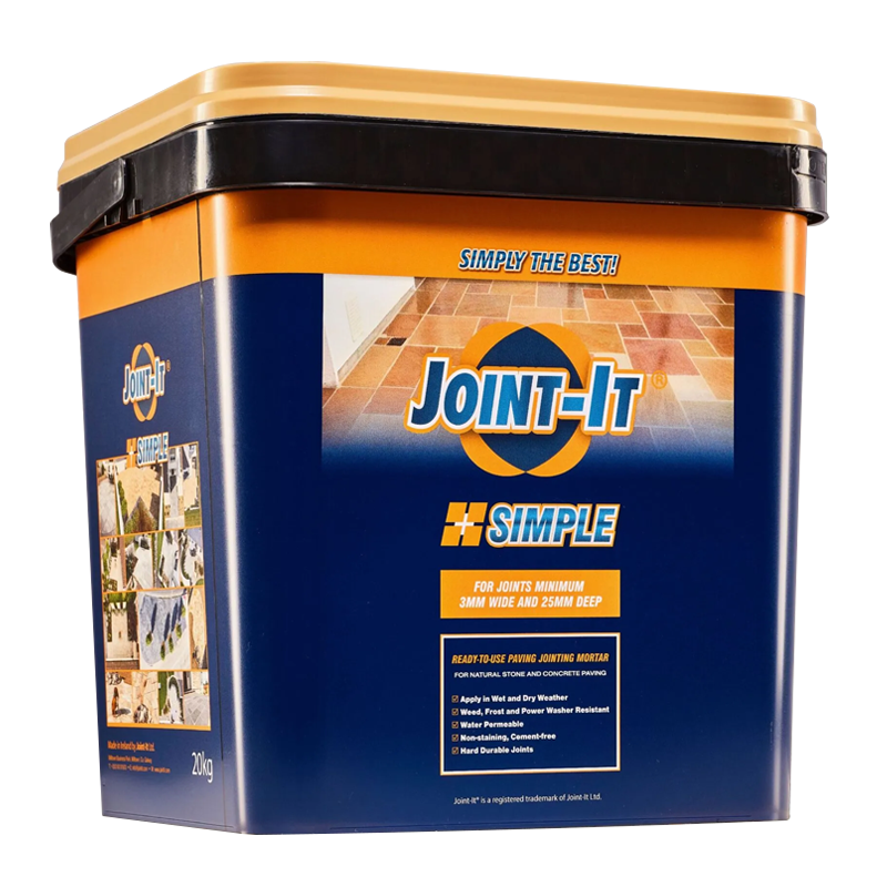 Joint-It Simple Ready to use Paving Jointing Mortar 20kg Tub (Choice of Colour)