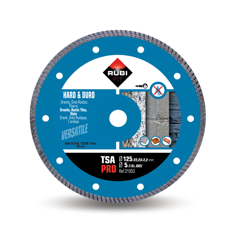 Rubi Hard Materials Turbo Diamond Blade (TSA)