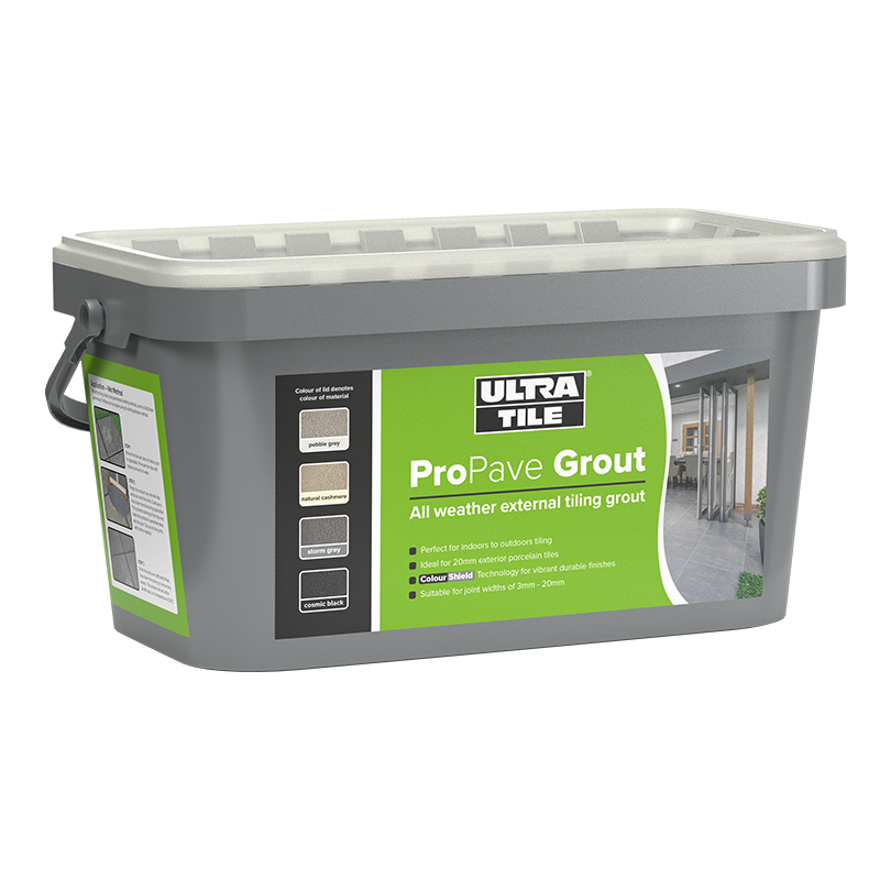 Ultra Tile ProPave External Brush-In Tiling Grout 15kg (Choice of Colour)